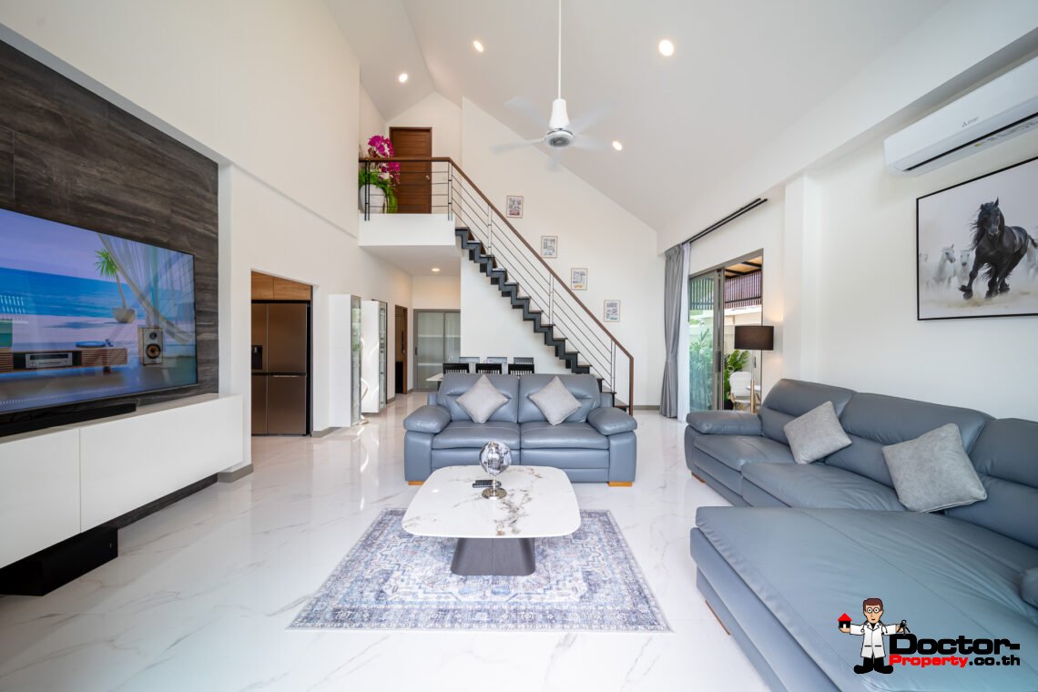 New 3 Bedroom Pool Villa in Chaweng, Koh Samui – For Sale